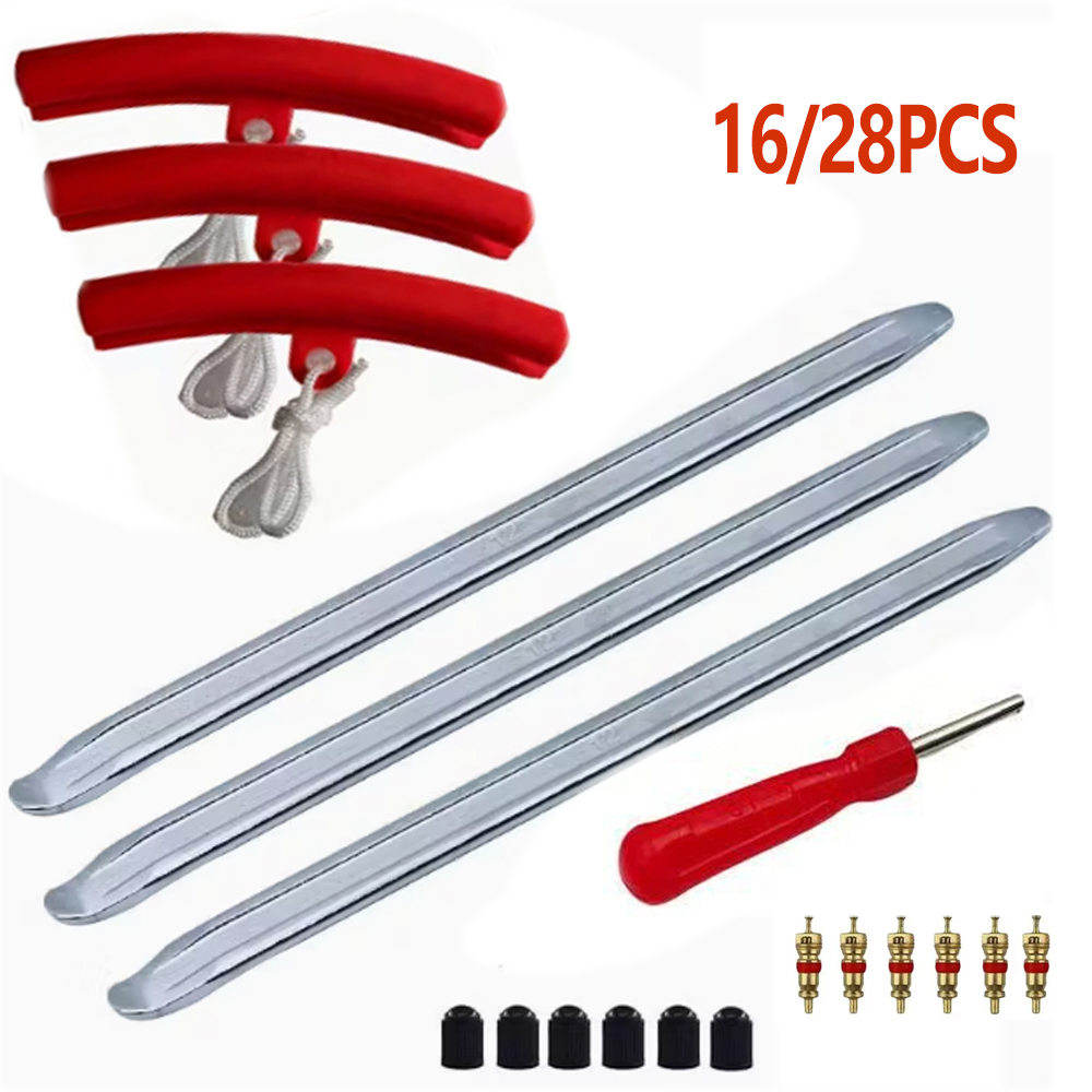Motorcycle Gear Jammer - 16/28Pcs Tire Levers Iron Changing Tool