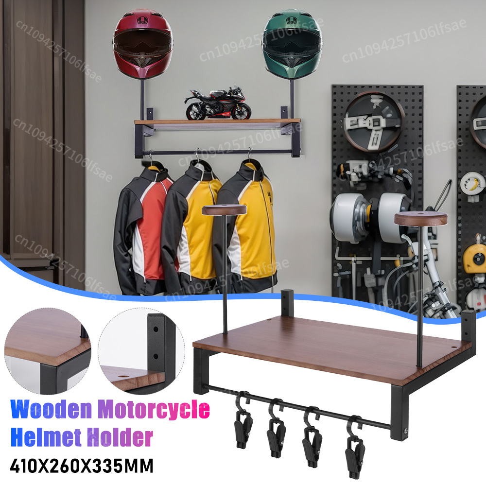 Wooden Display Rack For Motorc - огляд і ціна Motorcycle Gear Display Rack