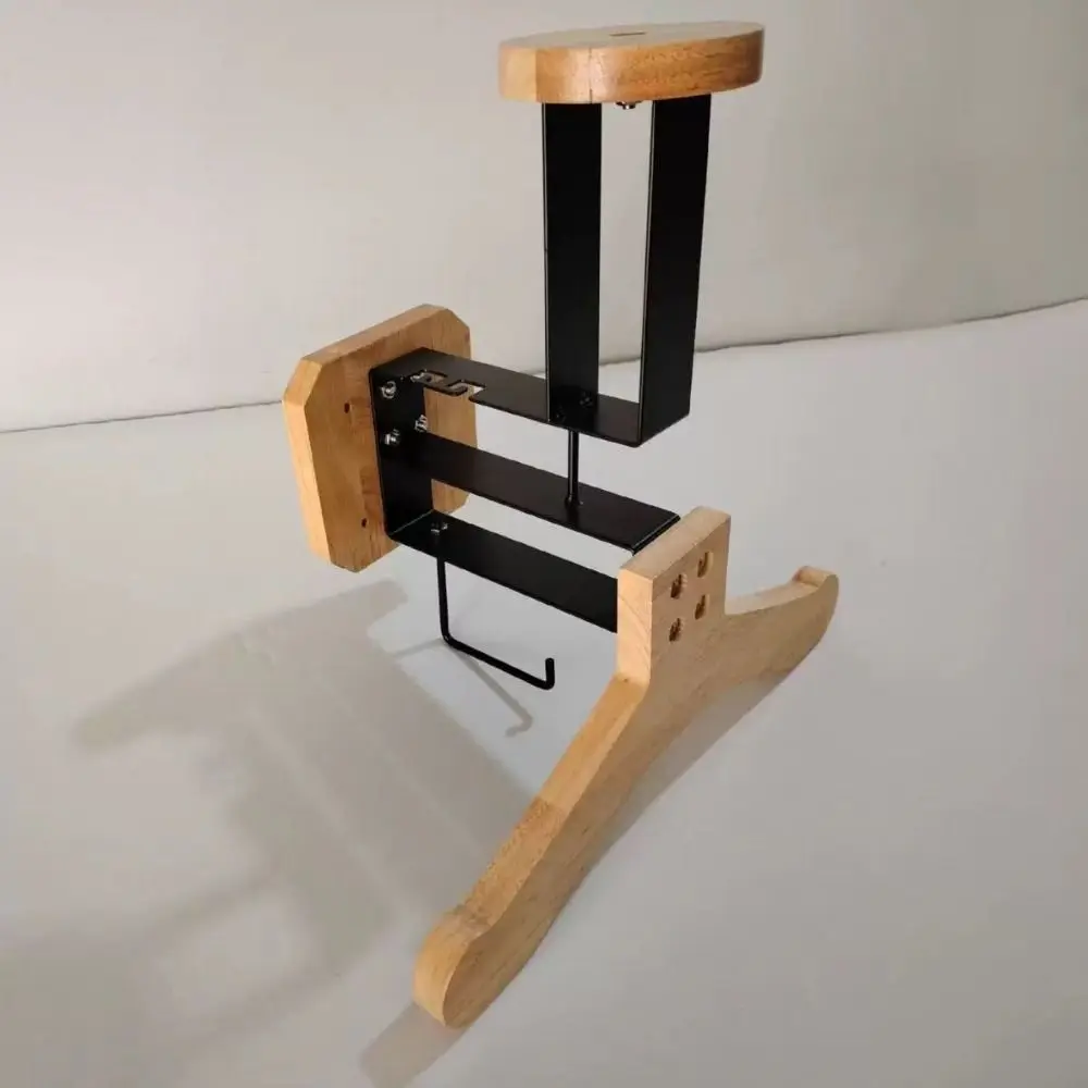 Wood Motorcycle Helmet Holder  - огляд і ціна Motorcycle Gear Display Rack