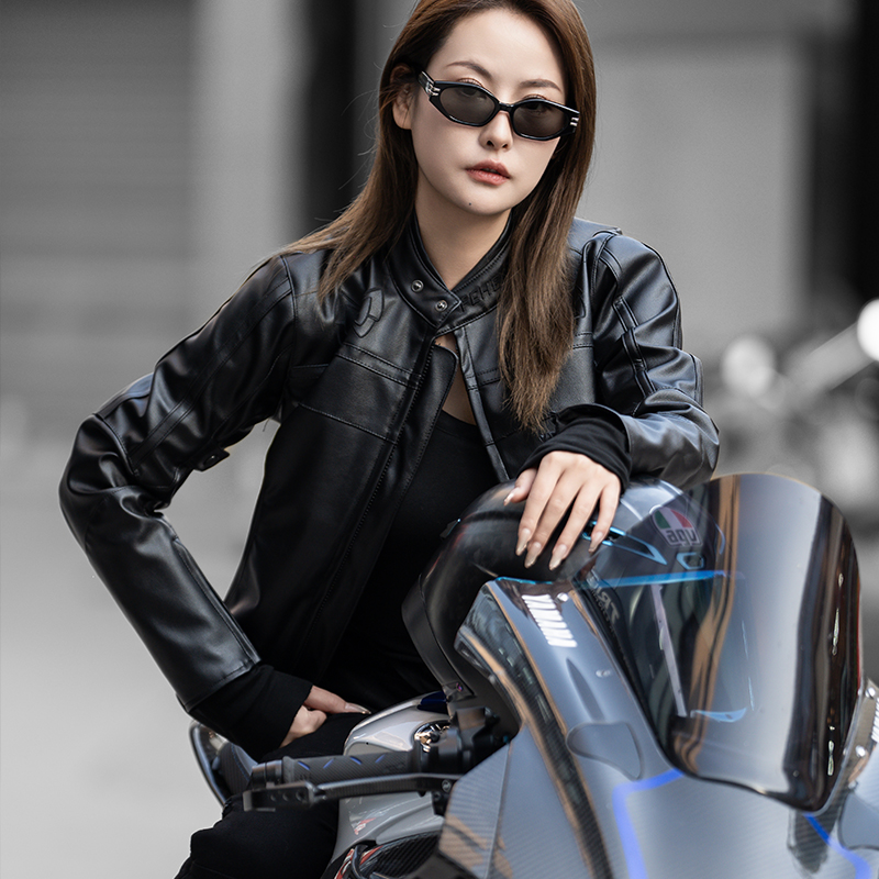 Motorcycle Jacket Women Winter - огляд і ціна Riding Jacket Leather
