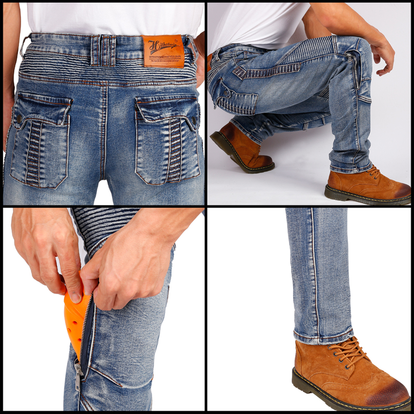 New Blue Motorcycle Jeans Blac - огляд і ціна Motorcycle Gear Blue