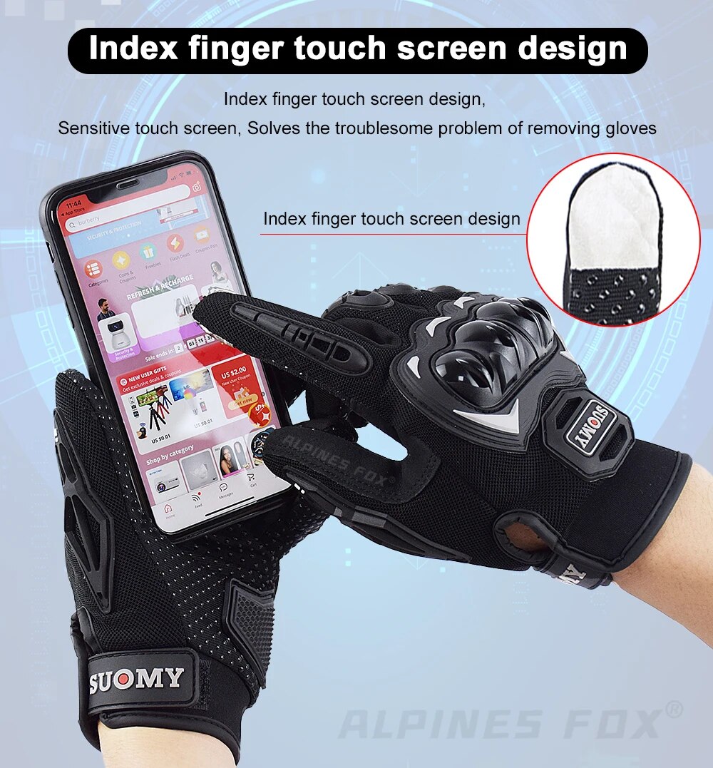 Suomy Motorcycle Gloves Moto T - огляд і ціна Motorcycle Gear Gloves