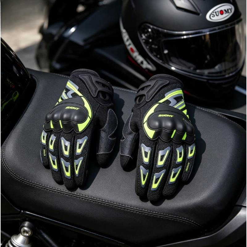 Suomy Pink Breathable Summer T - огляд і ціна Motorcycle Gear Gloves