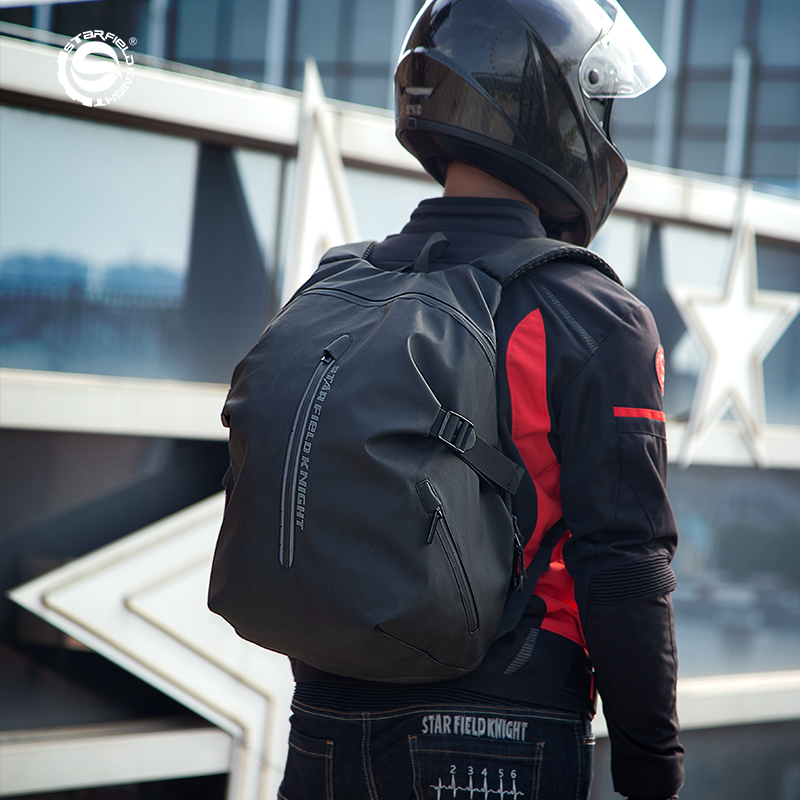 Star Field Knight Large Capaci - огляд і ціна Motorcycle Gear Logo