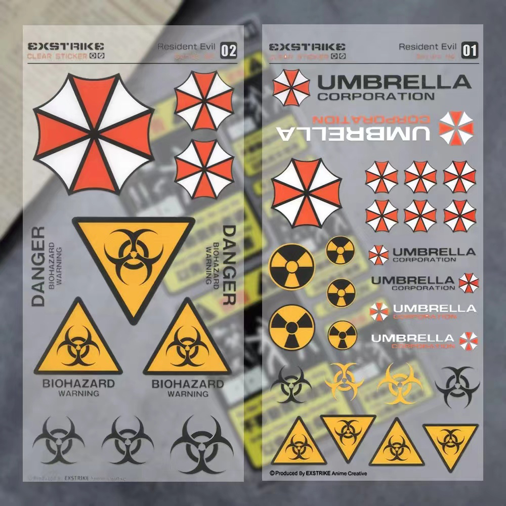 Resident Evil Umbrella Logo Re - огляд і ціна Motorcycle Gear Logo