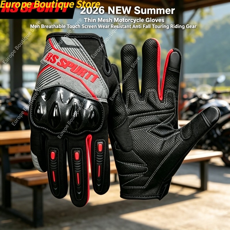 Summer Thin Mesh Motorcycle Gl - огляд і ціна Motorcycle Gear Gloves