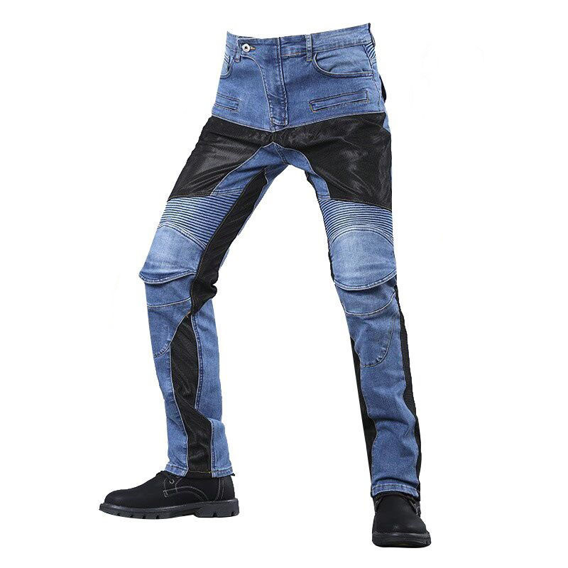 Motorcycle outdoor men's pants - огляд і ціна Motorcycle Gear Blue