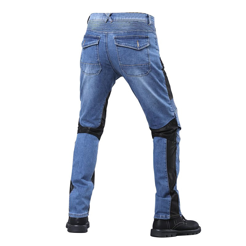 Motorcycle outdoor men's pants - огляд і ціна Motorcycle Gear Blue