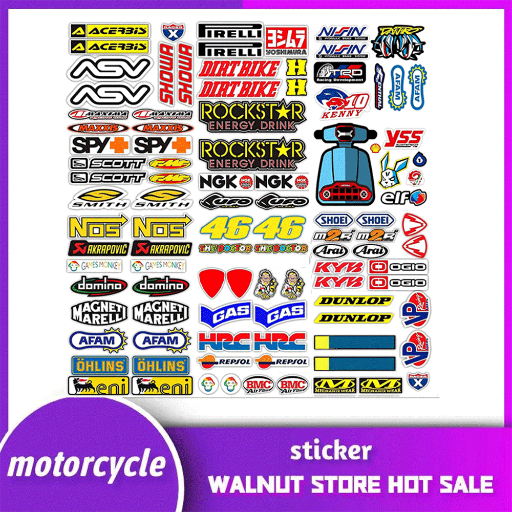 Motorcycle Stickers MotorBike  - огляд і ціна Motorcycle Gear Logo