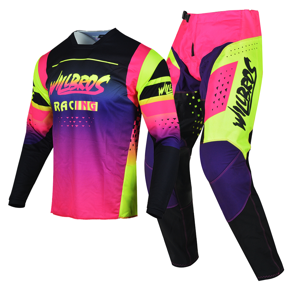 Willbros MX Racing Jersey and  - огляд і ціна Motorcycle Gear Bundle