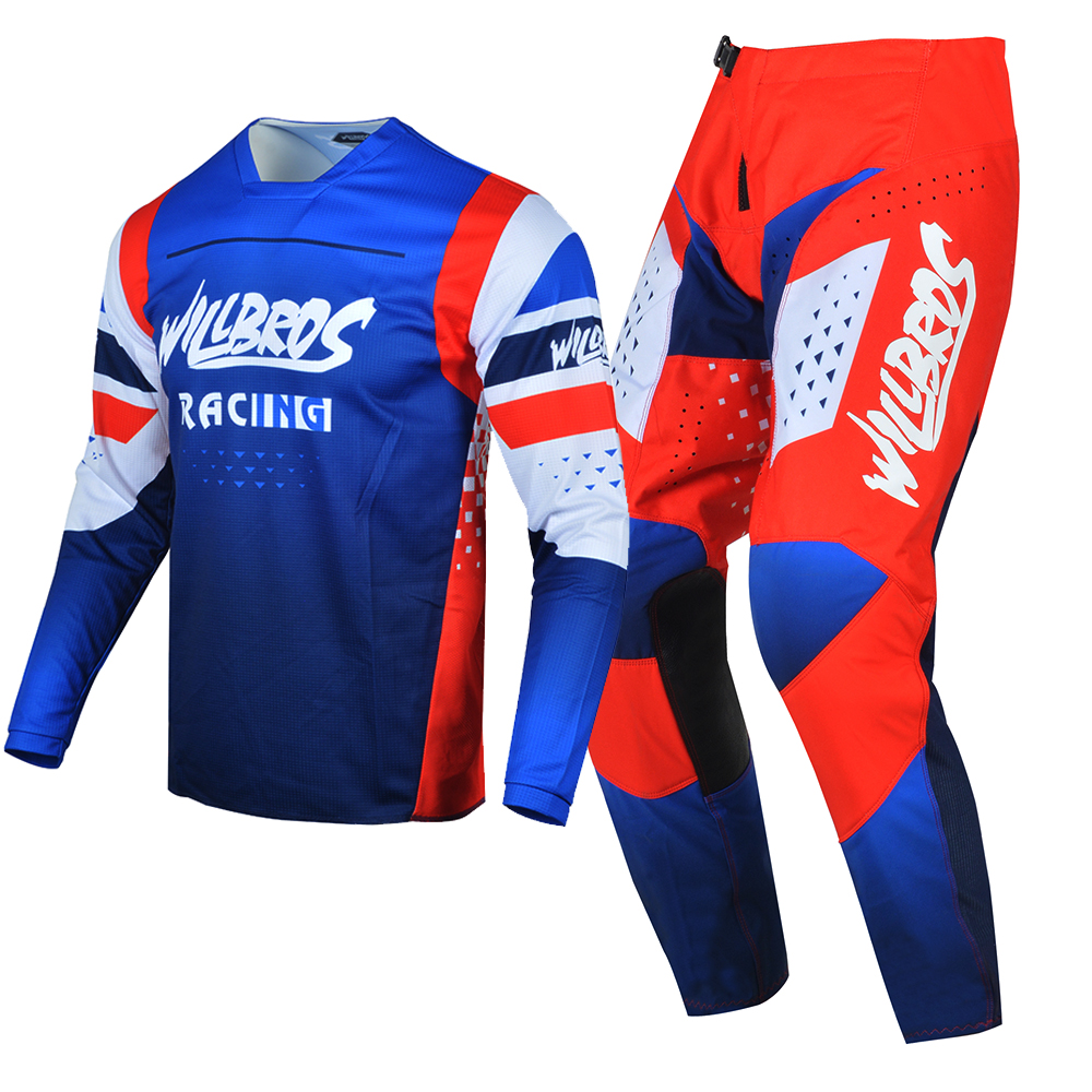 Willbros MX Racing Jersey and  - огляд і ціна Motorcycle Gear Bundle
