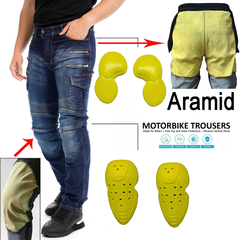 Motorcycle Pants Black Men Zip - огляд і ціна Motorcycle Gear Blue