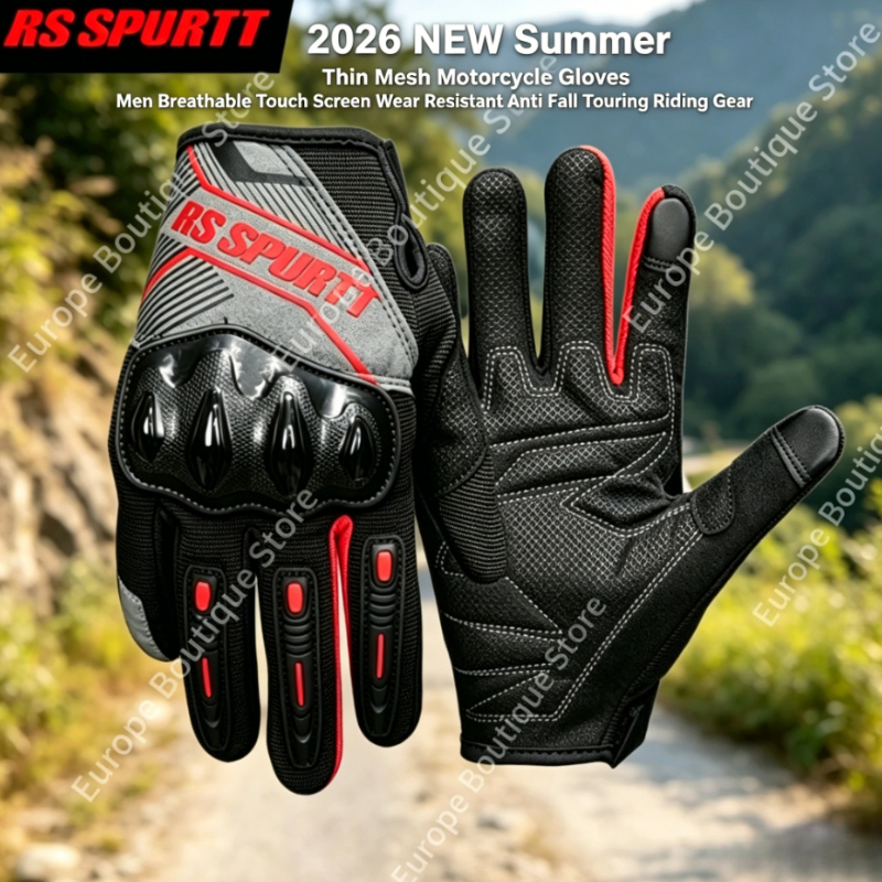 2026 New Summer Thin Mesh Moto - огляд і ціна Motorcycle Gear Gloves