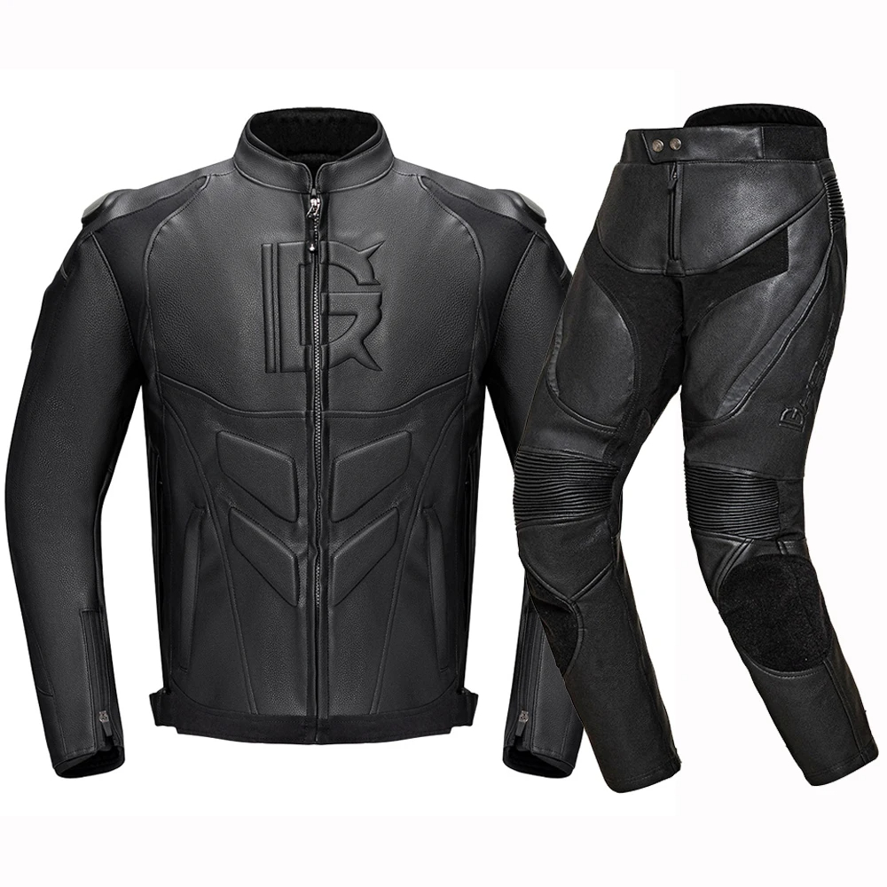 Retro Leather Motorcycle Jacke - огляд і ціна Riding Jacket Leather