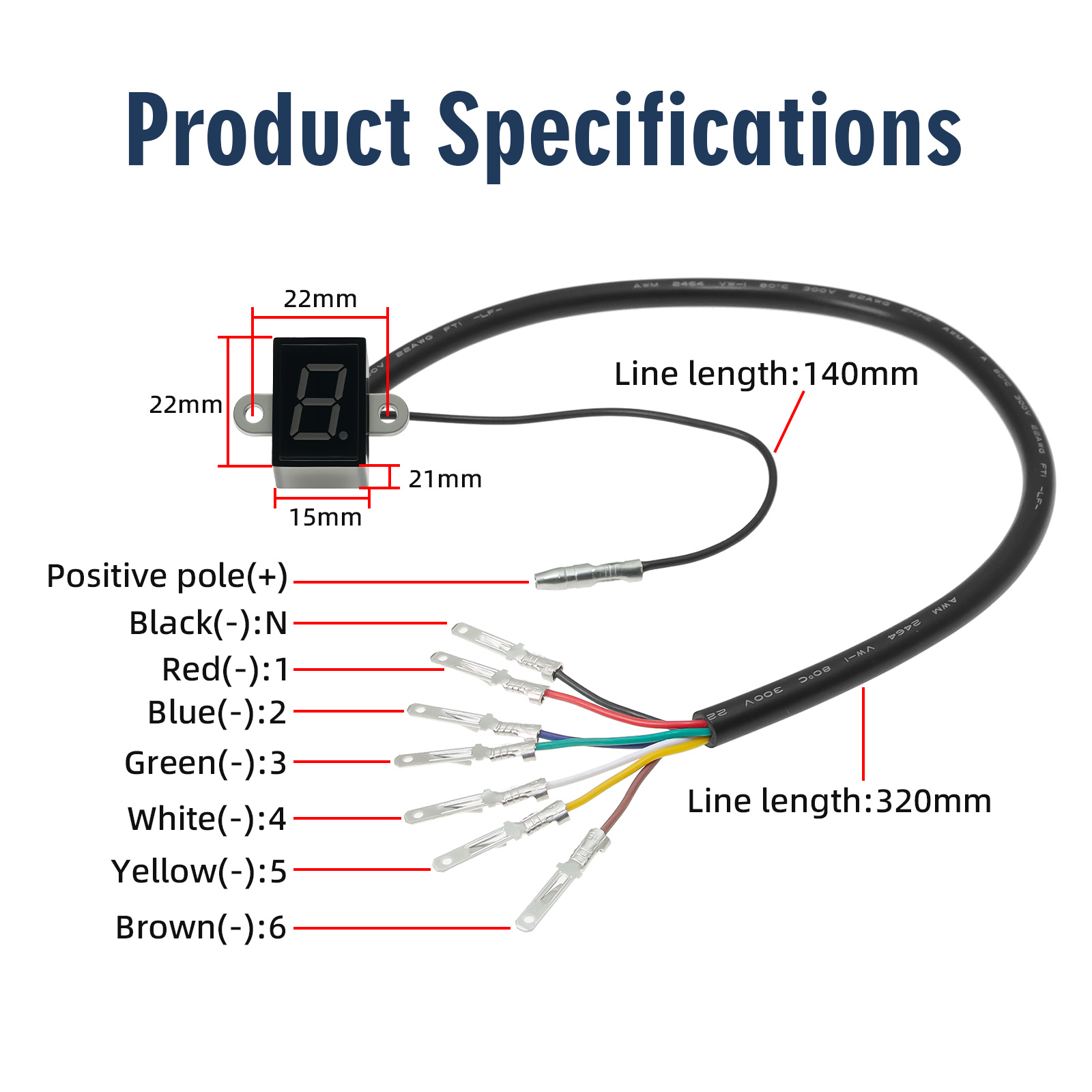 Super 6 Speed Display Universa - огляд і ціна Motorcycle Gear Blue