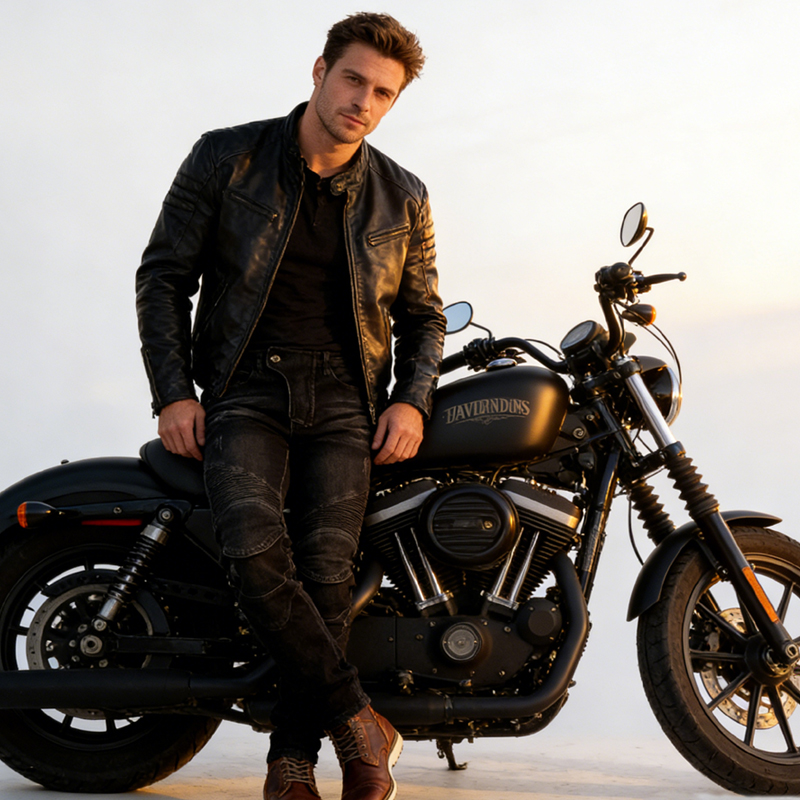 Motorcycle Mens Blue Jeans Off - огляд і ціна Motorcycle Gear Blue