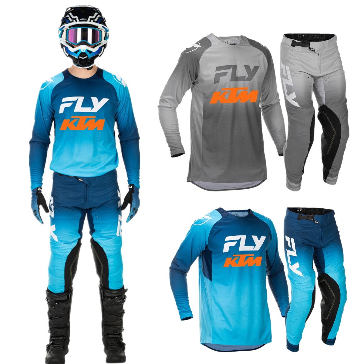 2026 GREY Moto Gear Set Motocr - огляд і ціна Motorcycle Gear Bundle