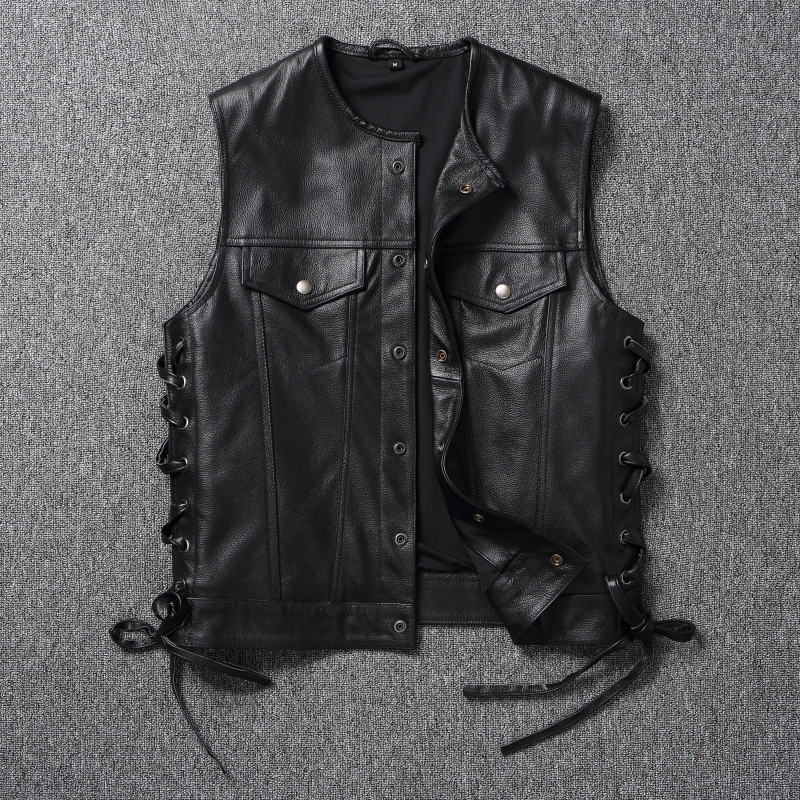 Harley Motorcycle Leather Vest - огляд і ціна Riding Jacket Leather