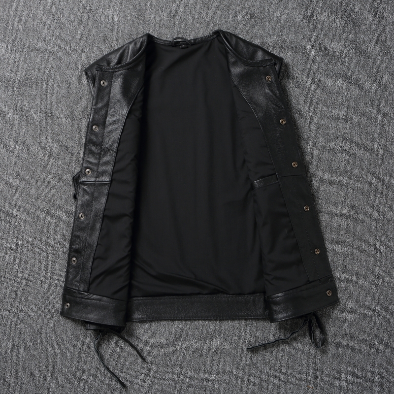 Harley Motorcycle Leather Vest - огляд і ціна Riding Jacket Leather