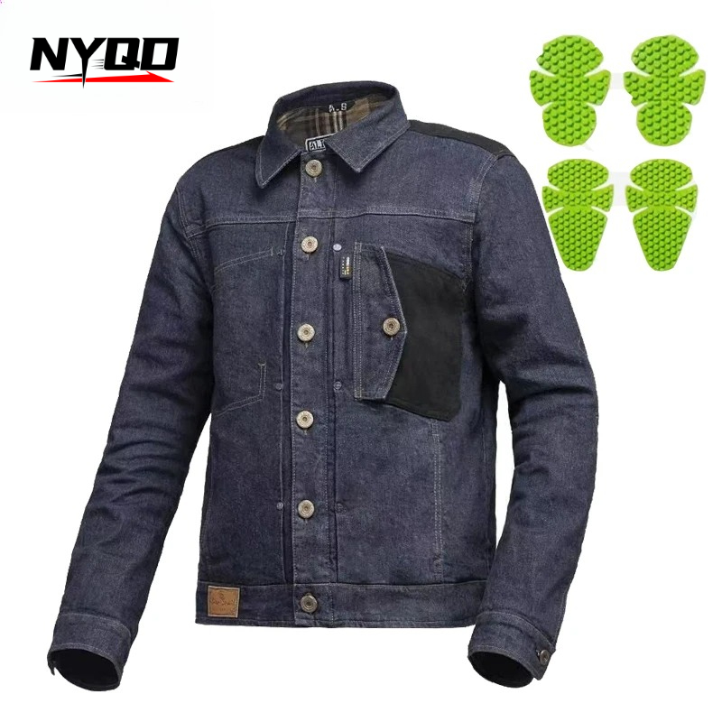 Retro Motorcycle Jeans Blue Ri - огляд і ціна Motorcycle Gear Blue