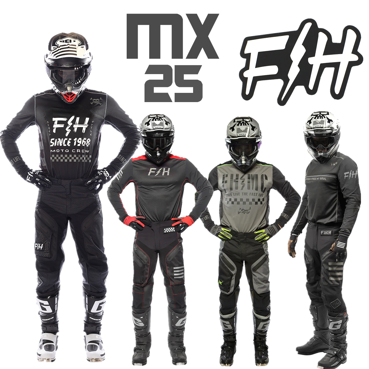 2023 FH Moto Suit Motocross Ge - огляд і ціна Motorcycle Gear Bundle